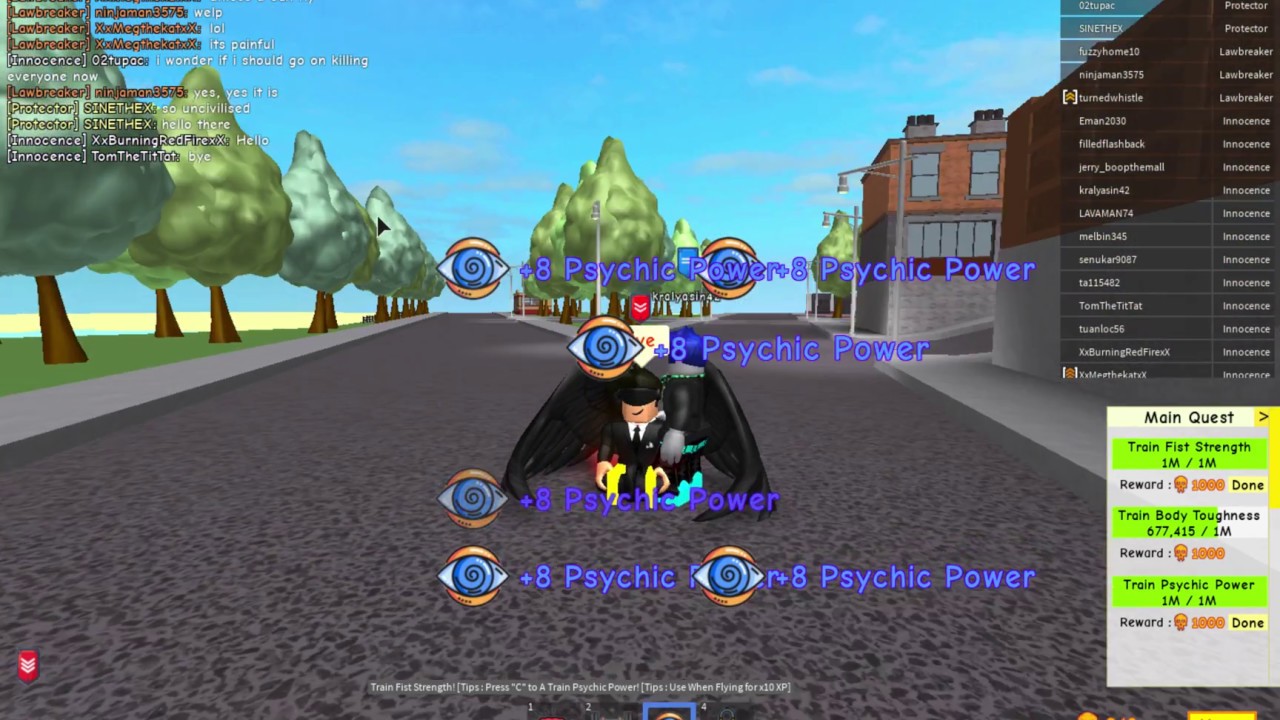 How To Get Heaps Of Jump Force And Psychic Super Power Training Simulator Roblox - roblox superhero training simulator jump force