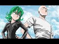 Saitama vs tatsumaki full fight  fan animation  opm