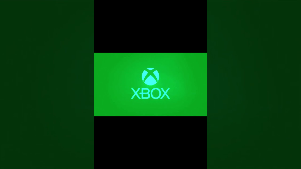Xbox Series X/S Startup but background color with green 