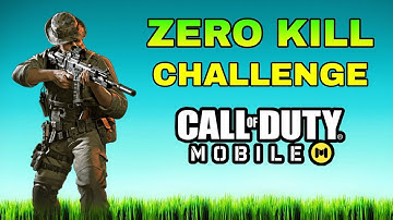 Zero Kill Challenge Win in Call of Duty Mobile Battle Royale | COD Mobile No Kill Win