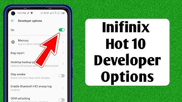 Infinix hot 10 developer options | How to enable developer options in infinix hot 10