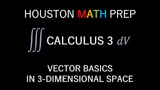 Vectors in 3 Dimensions (Introduction)