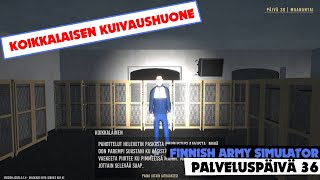 Koikkalaisen kanssa Kuivaushuoneessa | Finnish Army Simulator | Palveluspäivä 36