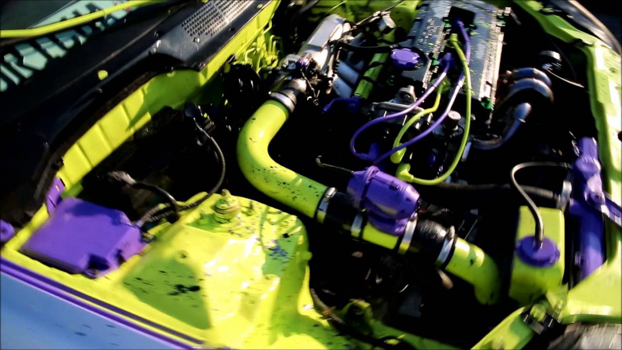 Honda Civic hatch with Dope Paint Job oh and, PURPLE YouTube