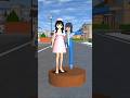 little MiO help the girl to down the circle 🥰 #sakuraschoolsimulator #shortsviral #shortsfeed #game
