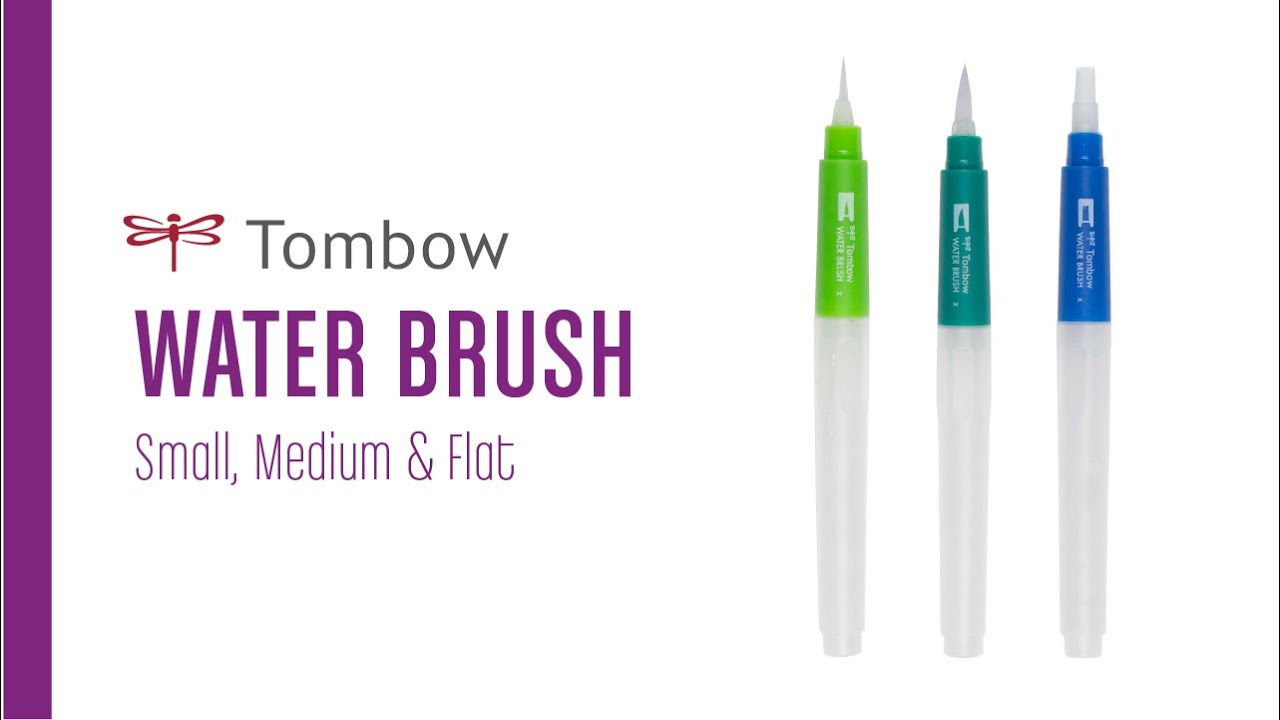 Tombow Water Brush - Flat