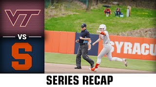 Virginia Tech vs. Syracuse Series Recap | 2024 ACC Softball