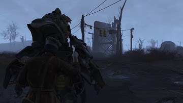 Fallout 4 Dramatic sentry bot kill