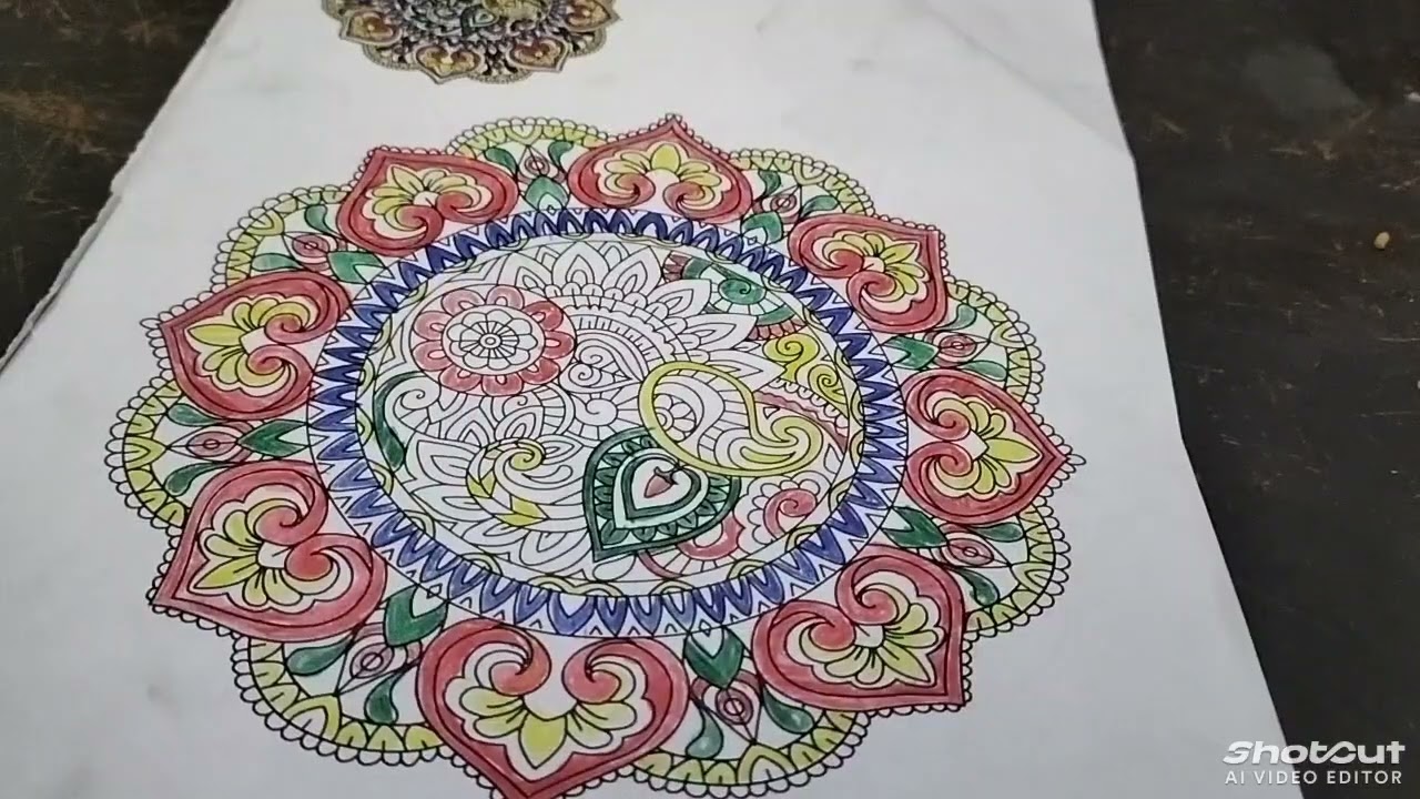 Mandala art 