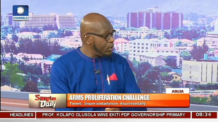 Security Expert Proffers Solution To Arms Proliferation In Nigeria Pt 1 | Sunrise Daily |