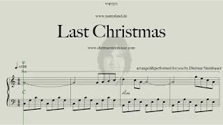 Last Christmas  - For Piano Beginner chords