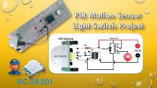 PIR Motion Sensor Tutorial | Simple DIY Project