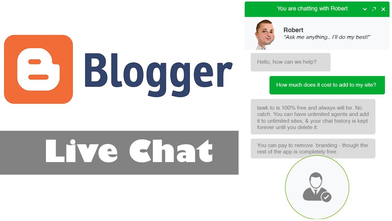 Free chat for blogger