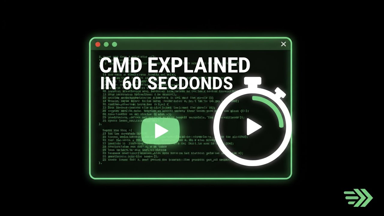 CMD In 60 Seconds - YouTube