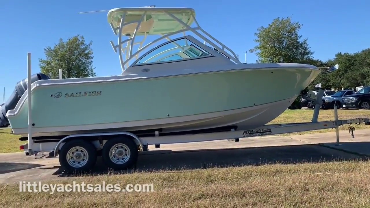 SOLD!!! 2019 Sailfish 245DC