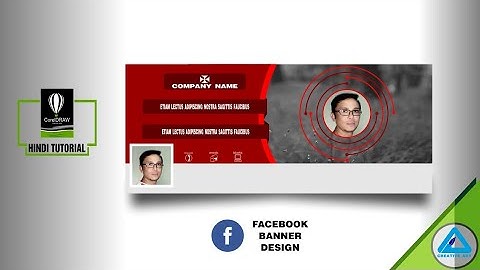 Coreldraw |facebook Banner design in hindi tutorial