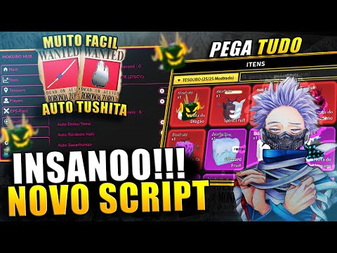 NÃO É CLICKBAIT!💥 NOVO SCRIPT  BLOX FRUITS PARA CELULAR NOVAS FUNÇÕES AUTO FARM - (MOBILE e PC)