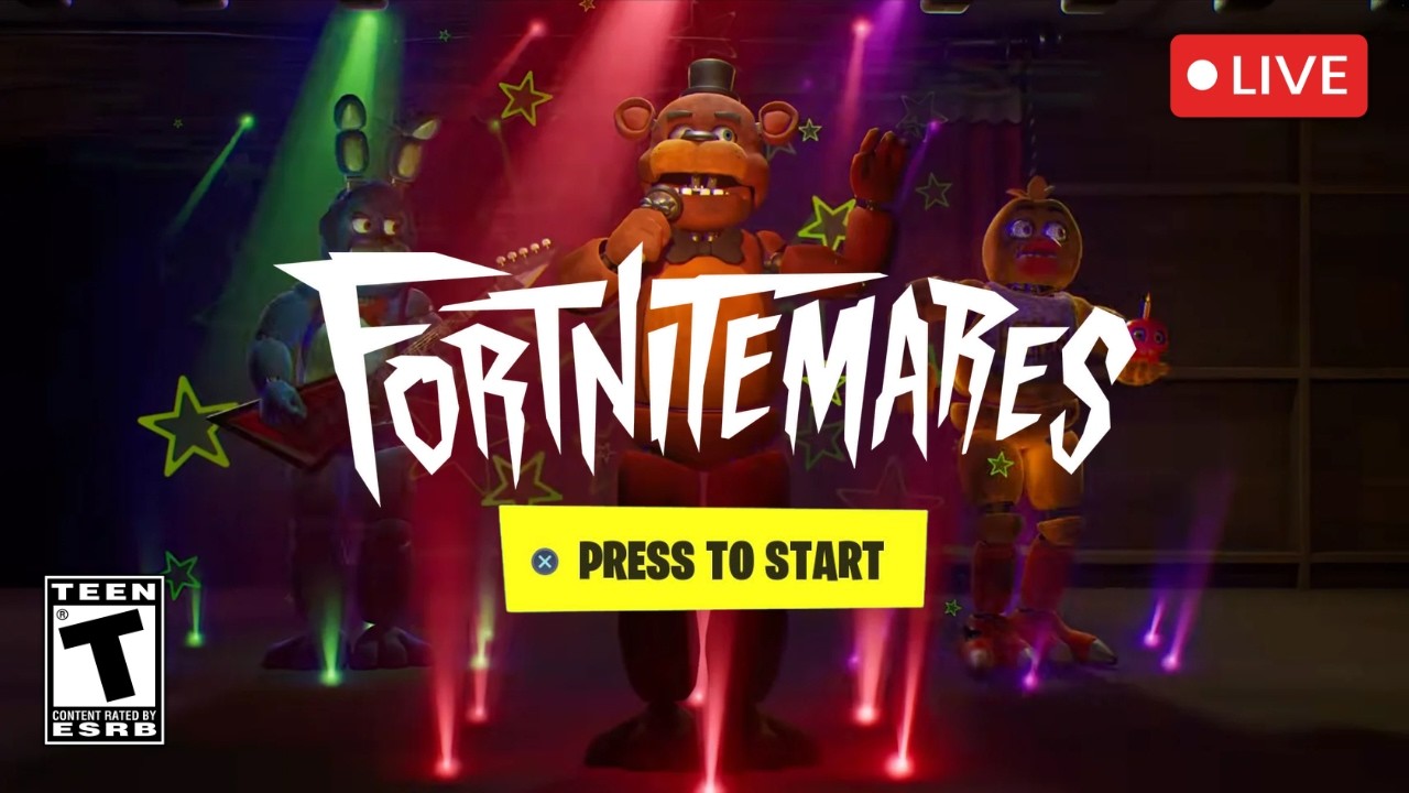 FORTNITEMARES UPDATE COUNTDOWN! FNAF COLLAB, LEAKS, AND MORE! (Fortnite Gameplay)