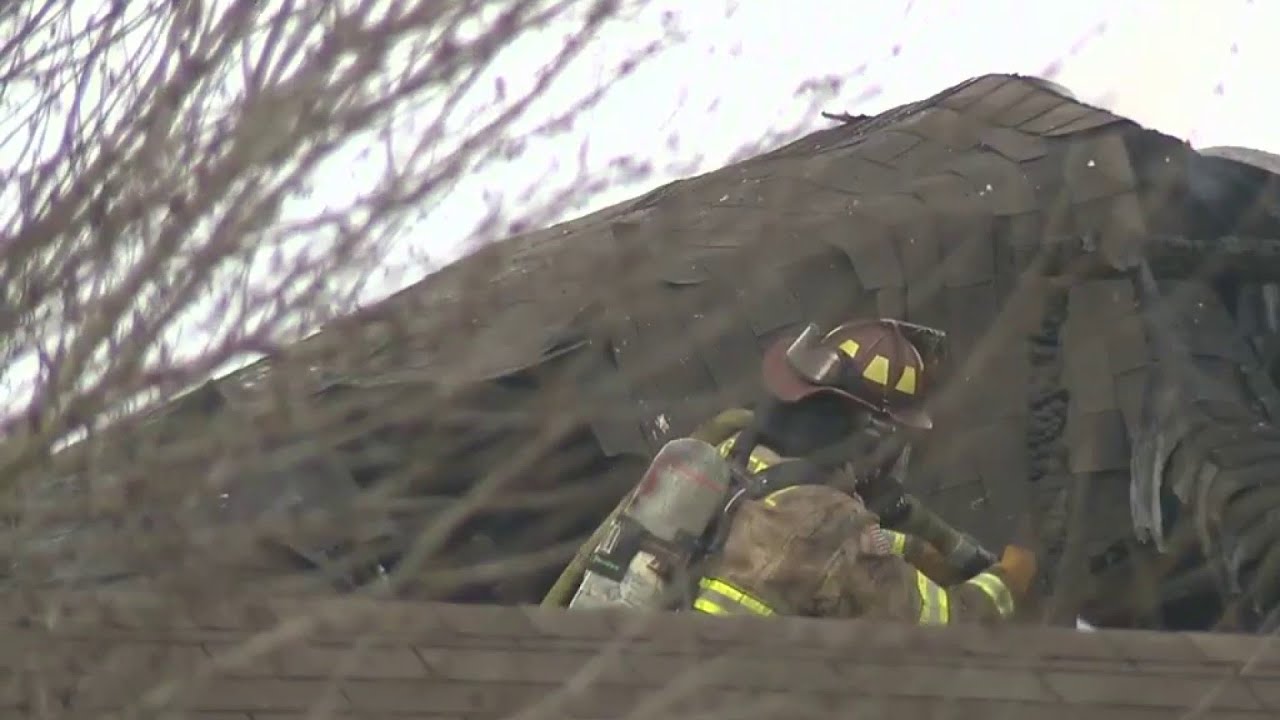 Converse family displaced after lightning strike sets home on fire ...