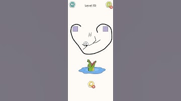 Draw Line Puzzle 🤓🦓💯: Level *83 #funny #gaming #subscribe #shorts #PlayGo