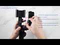 Sirui swift m1 gimbal unfolding instructions