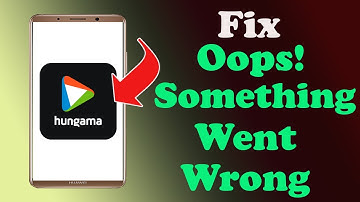 ✅How to Fix Hungama OTT App Oops something Went Wrong Error on Android ✅