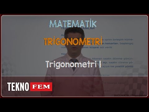 YGS-LYS MATEMATİK - Trigonometri 1