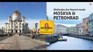 Moskva a Petrohrad  - poďte s nami na zájazd do Ruska - čakajú vás 2 hlavné mestá