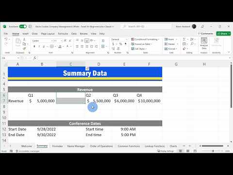 5-3. Format, layout, and design: Insert rows and columns