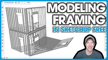 How to Model FRAMING in SketchUp Free!
