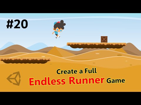 20. Build the game for android | Make a full Endless Runner Game to learn Unity.