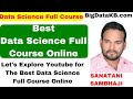 Best data science full course online on youtube  review by bigdatakbcom