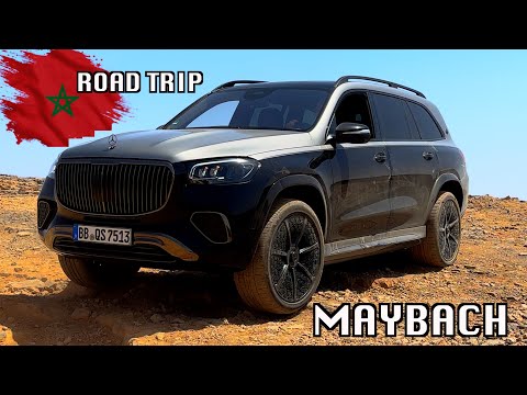 NEW 2025 Mercedes MAYBACH GLS 680 +V8 AMG! Morocco Full Drive Road Trip AMG Review