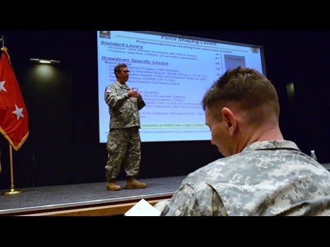 Army HRC Commander discusses  changes to the Army NCOER and STEP program