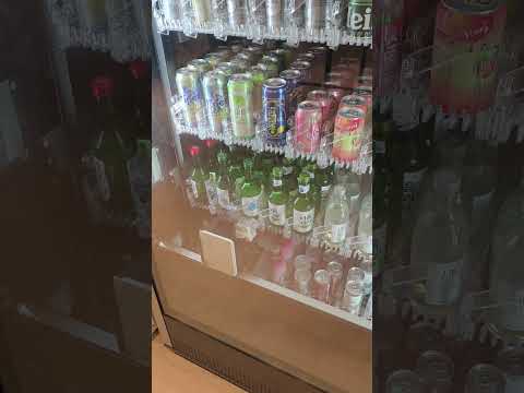 Korea Soju Vending Machine!