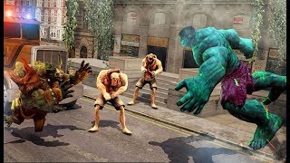 ► Incredible Monster Hero Rescue Fighting City - Hulk vs Scary Monster Android Gameplay screenshot 5