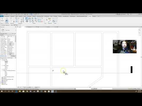 Revit 2020 14 Modify Elements using Align, Offset, Mirror, and Split Tools