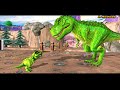 Gorilla Feeding dinosaur comedy video || Cartoon gorilla vs dinosaur funny video @Mr.Lavangam