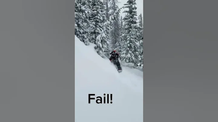 Snowmobiling fails #shorts #snowmobile #polaris #skidoo #fail #boondocking #backcountry #sled