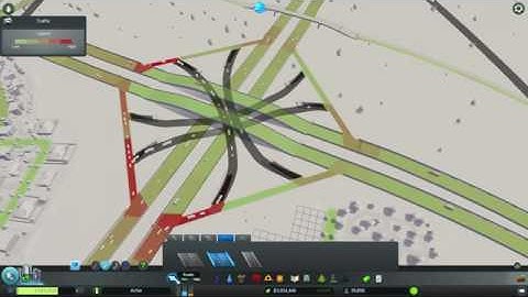 C S Tunnel Four Level Stack Interchange   YouTube