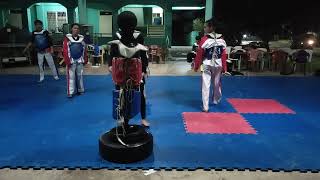 SorSU Taekwondo Focus Kicks Training