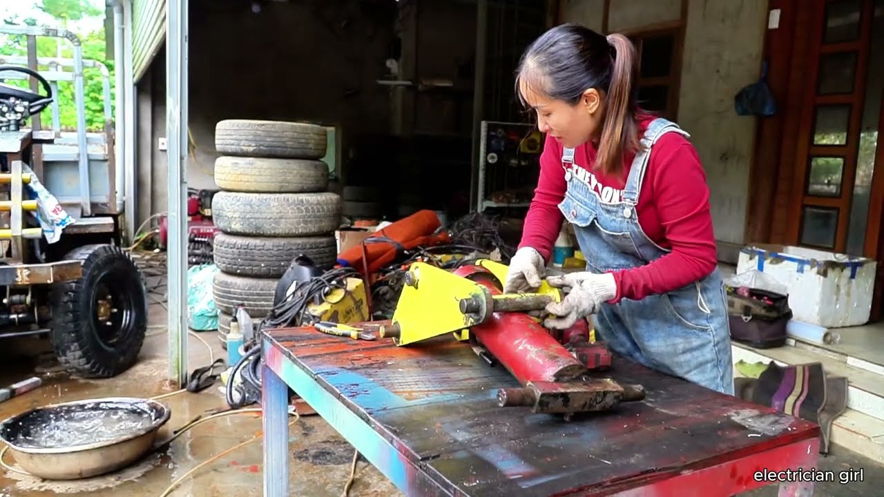 🚗The Journey of Building a 9-Wheel 2-Rear-Axle Vehicle – From Idea to Reality”  🔧🔥