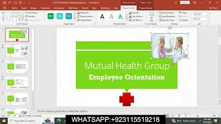 PowerPoint 2019 Module 2 End of Module Project 2 | Employee Orientation for Mutual Health Group