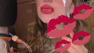 ASMR kissing glass was not for me, but kissing you face slowly to sleep is💋💓