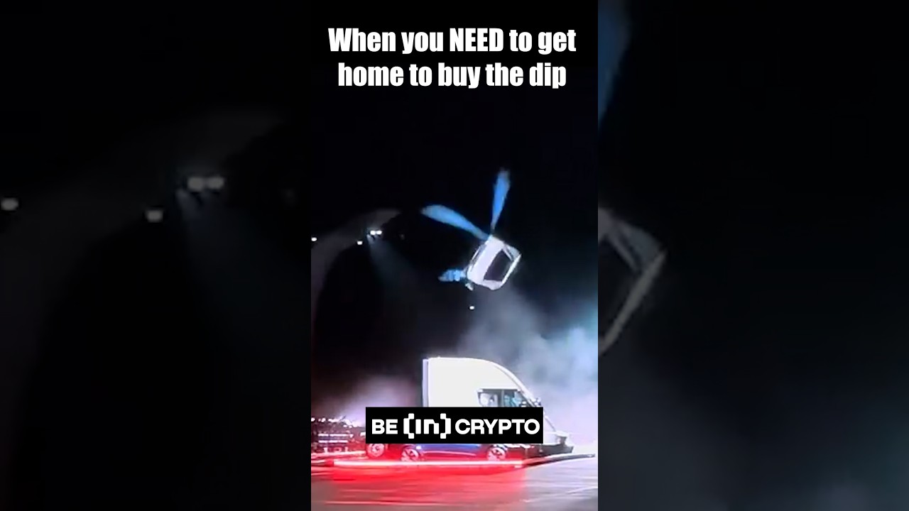 The only way to buy the dip 🏎️💨 #crypto #bitcoin #trading - YouTube thumbnail