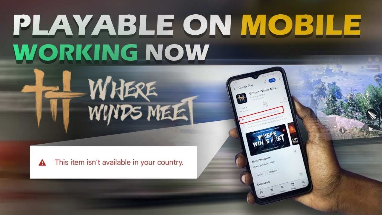 Podu 🔥 Where Winds Meet in Mobile 😍 | Tamil Review