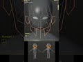 Rigging Rix Avatar  #3dcharacter #blender3d #rigging #riggsgaming #behindthescenes