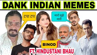 Indian Memes 😂 | Hindustani Bhau vs Salman Khan | Carryminati  | BINOD Memes  | wasi k memes