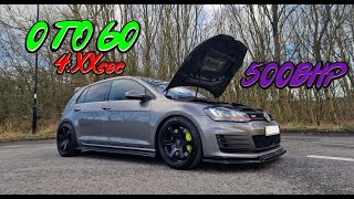 0 TO 60 TIMES: 500BHP GOLF GTI *FASTER THAN A GOLF R*