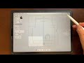 iPadアプリコンセプトで描く編み物実物大製図 ④身頃の製図にサイズを表記させる→印刷をする（その1）